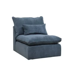 Fabrique de Styles Canapés Modulables*Canapé modulable 3 places é avec pouf - Auguste