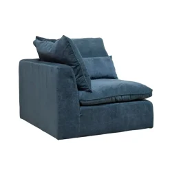 Fabrique de Styles Canapés Modulables*Canapé modulable 4 places é avec pouf - Auguste