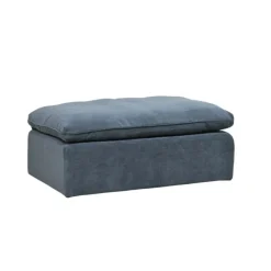 Fabrique de Styles Canapés Modulables*Canapé modulable 4 places é avec pouf - Auguste