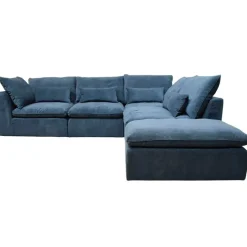 Fabrique de Styles Canapés Modulables*Canapé modulable 4 places é avec pouf - Auguste