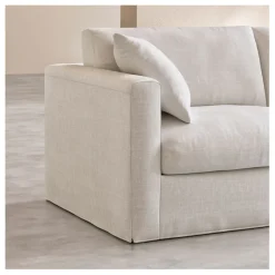 Fabrique de Styles Canapés Fixes*Canape 3 places déhoussable en tissu - Graff