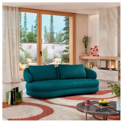 Fabrique de Styles Canapés Fixes*Canape 3 places en tissu 3d - Oxia