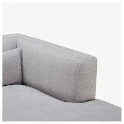 Fabrique de Styles Canapés D'angle*Canape angle droit fixe en tissu perlé - Tessie