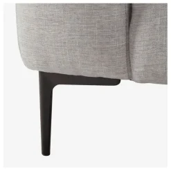 Fabrique de Styles Canapés D'angle*Canape angle droit fixe en tissu perlé - Tessie