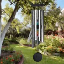 Fabrique de Styles Méditation Et Yoga*Carillon à vent 7 chakras h44cm