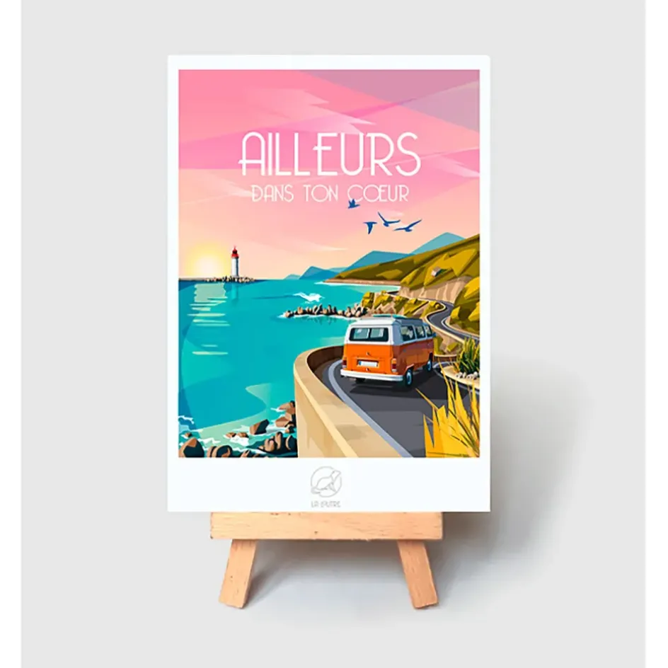 Fabrique de Styles Papeterie*Carte ailleurs 10x14.8cm