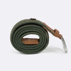 Fabrique de Styles Accessoires Mode*Ceinture tressée et beige taille unique