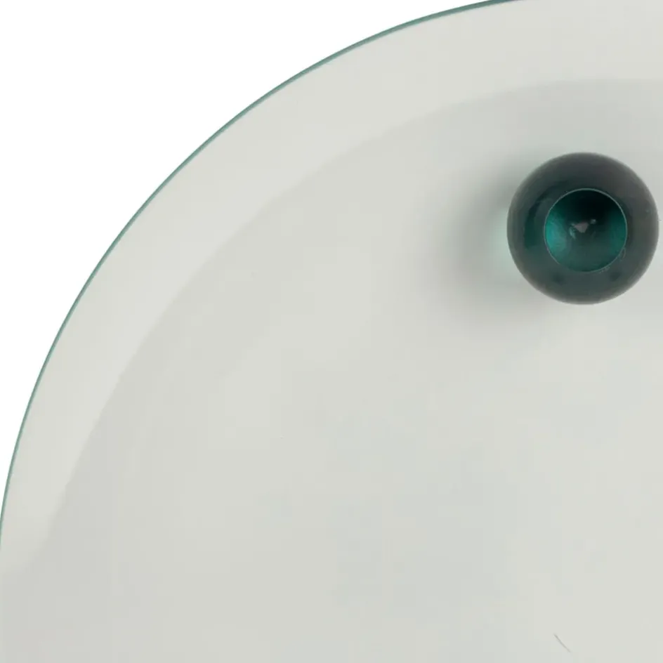 Fabrique de Styles Petits Objets Déco*Centre de table en verre émeraude d30cm - Funky