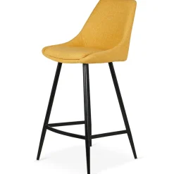 Fabrique de Styles Tabourets Et Chaises De Bar*Chaise de bar en tissu h67cm - Ben