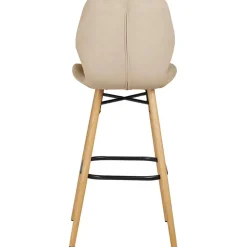 Fabrique de Styles Tabourets Et Chaises De Bar*Chaise de bar en tissu soft touch h65cm - Keri