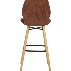 Fabrique de Styles Tabourets Et Chaises De Bar*Chaise de bar en tissu soft touch h65cm - Keri