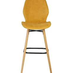 Fabrique de Styles Tabourets Et Chaises De Bar*Chaise de bar en tissu soft touch h65cm - Keri