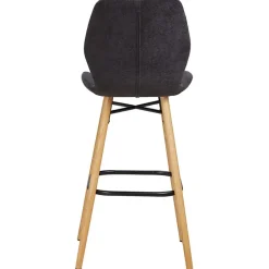Fabrique de Styles Tabourets Et Chaises De Bar*Chaise de bar en tissu soft touch h65cm - Keri