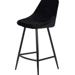 Fabrique de Styles Tabourets Et Chaises De Bar*Chaise de bar en velours côtelé h75cm - Ben