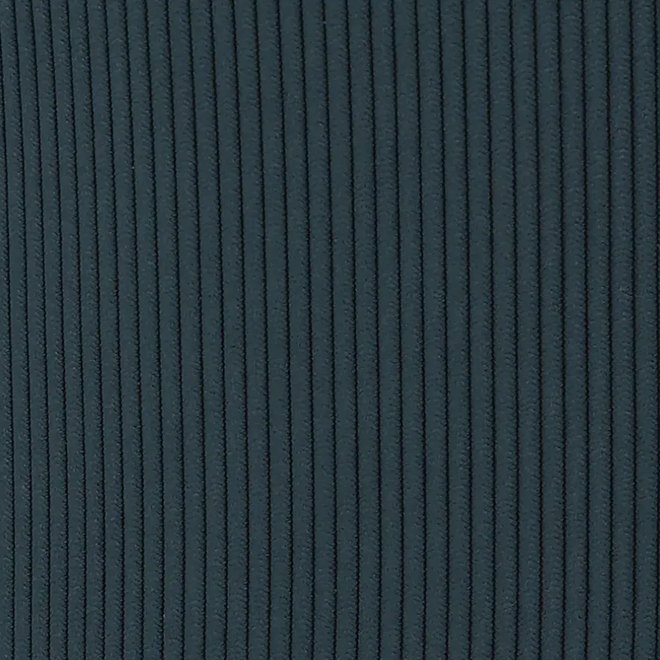 Fabrique de Styles Tabourets Et Chaises De Bar*Chaise de bar en velours côtelé bleu foncé h67cm - Ben