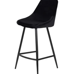 Fabrique de Styles Tabourets Et Chaises De Bar*Chaise de bar en velours côtelé h67cm - Ben
