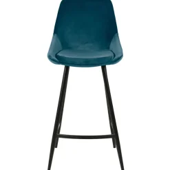 Fabrique de Styles Tabourets Et Chaises De Bar*Chaise de bar en velours h67cm - Ben