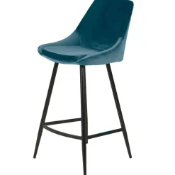Fabrique de Styles Tabourets Et Chaises De Bar*Chaise de bar en velours h67cm - Ben