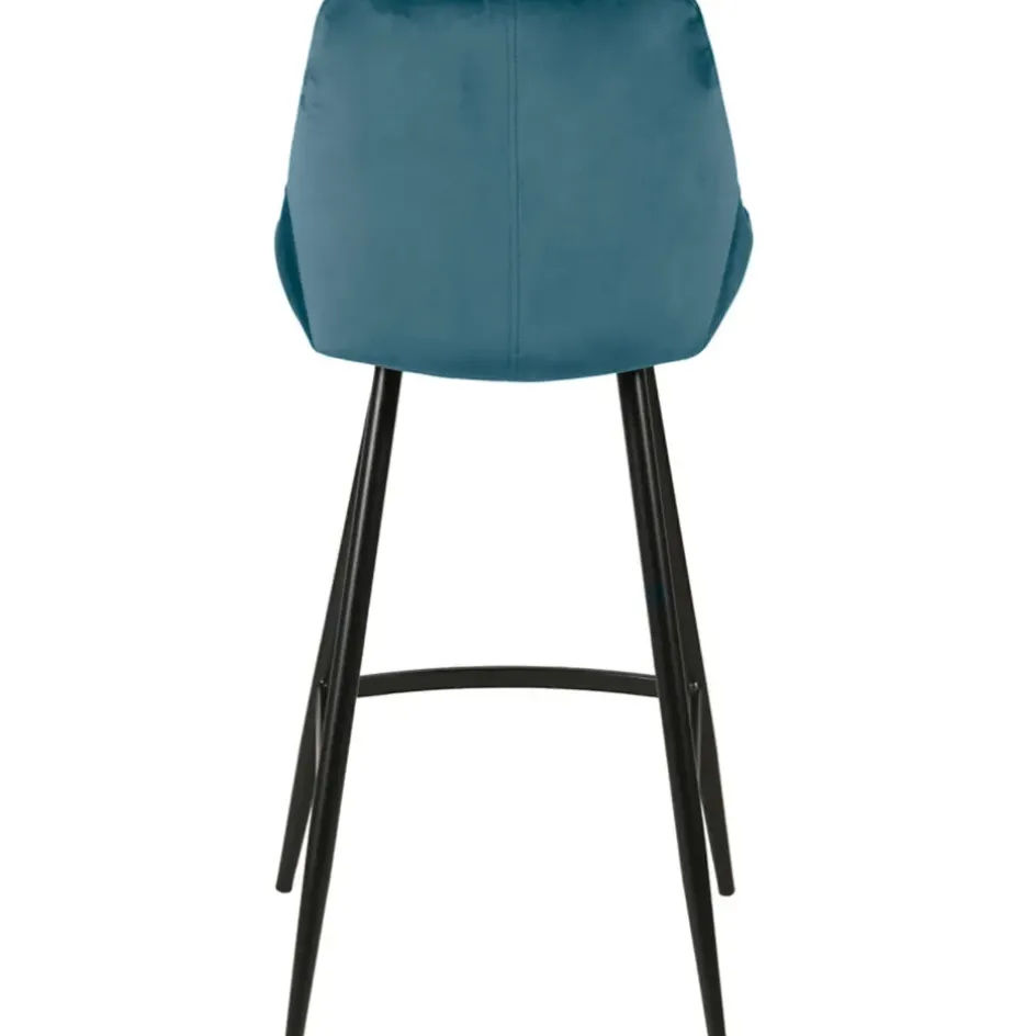 Fabrique de Styles Tabourets Et Chaises De Bar*Chaise de bar en velours h67cm - Ben