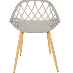 Enfant Fabrique de Styles Chaises, Fauteuils|Jardin*Chaise de jardin en plastique gris - Malaga