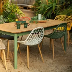 Enfant Fabrique de Styles Chaises, Fauteuils|Jardin*Chaise de jardin en plastique - Malaga