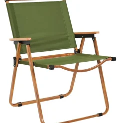 Enfant Fabrique de Styles Chaises, Fauteuils|Jardin*Chaise de jardin pliante en bois de hêtre et tissu - Mariposa