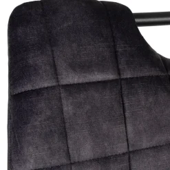 Fabrique de Styles Chaises*Chaise de salle à manger en velours - dana