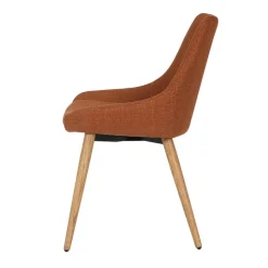 Fabrique de Styles Chaises*Chaise de salle à manger en tissu - Ben