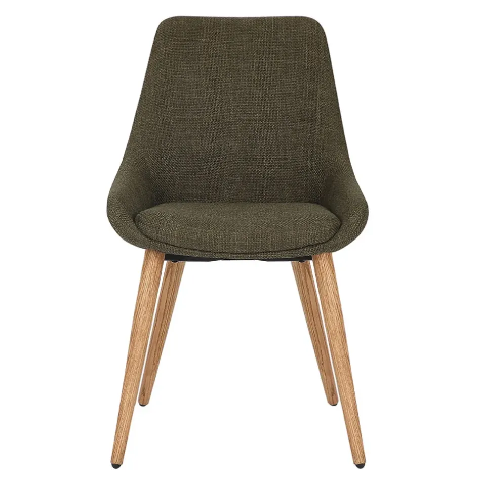 Fabrique de Styles Chaises*Chaise de salle à manger en tissu - Ben