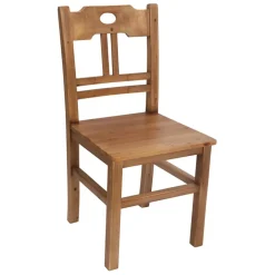 Fabrique de Styles Chaises*Chaise de salle à manger en sapin - Terroir