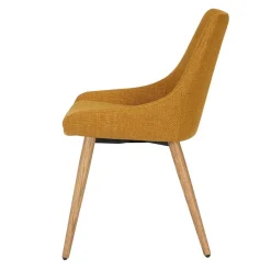 Fabrique de Styles Chaises*Chaise de salle à manger en tissu - Ben