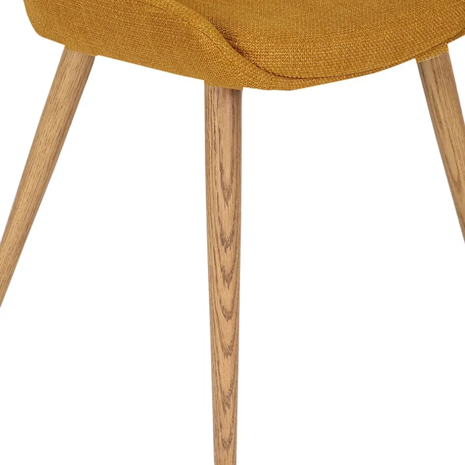 Fabrique de Styles Chaises*Chaise de salle à manger en tissu - Ben