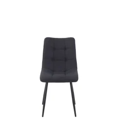 Fabrique de Styles Chaises*Chaise de salle a manger en tissu matelassé - Lilly