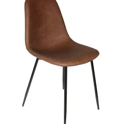 Fabrique de Styles Chaises*Chaise salle à manger effet cuir - Amber