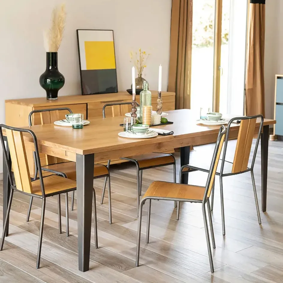 Fabrique de Styles Chaises*Chaise salle à manger en chêne - Manny