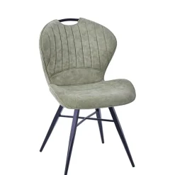 Fabrique de Styles Chaises*Chaise salle à manger en microfibre - Vicky