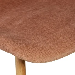 Fabrique de Styles Chaises*Chaise salle à manger en tissu soft touch nèfle - Keri