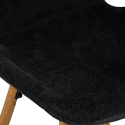 Fabrique de Styles Chaises*Chaise salle à manger en tissu soft touch - Keri