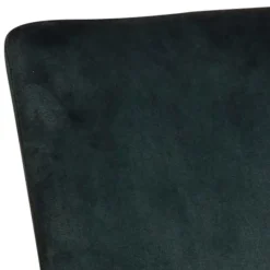 Fabrique de Styles Chaises*Chaise salle à manger en tissu vert fonce - Demia