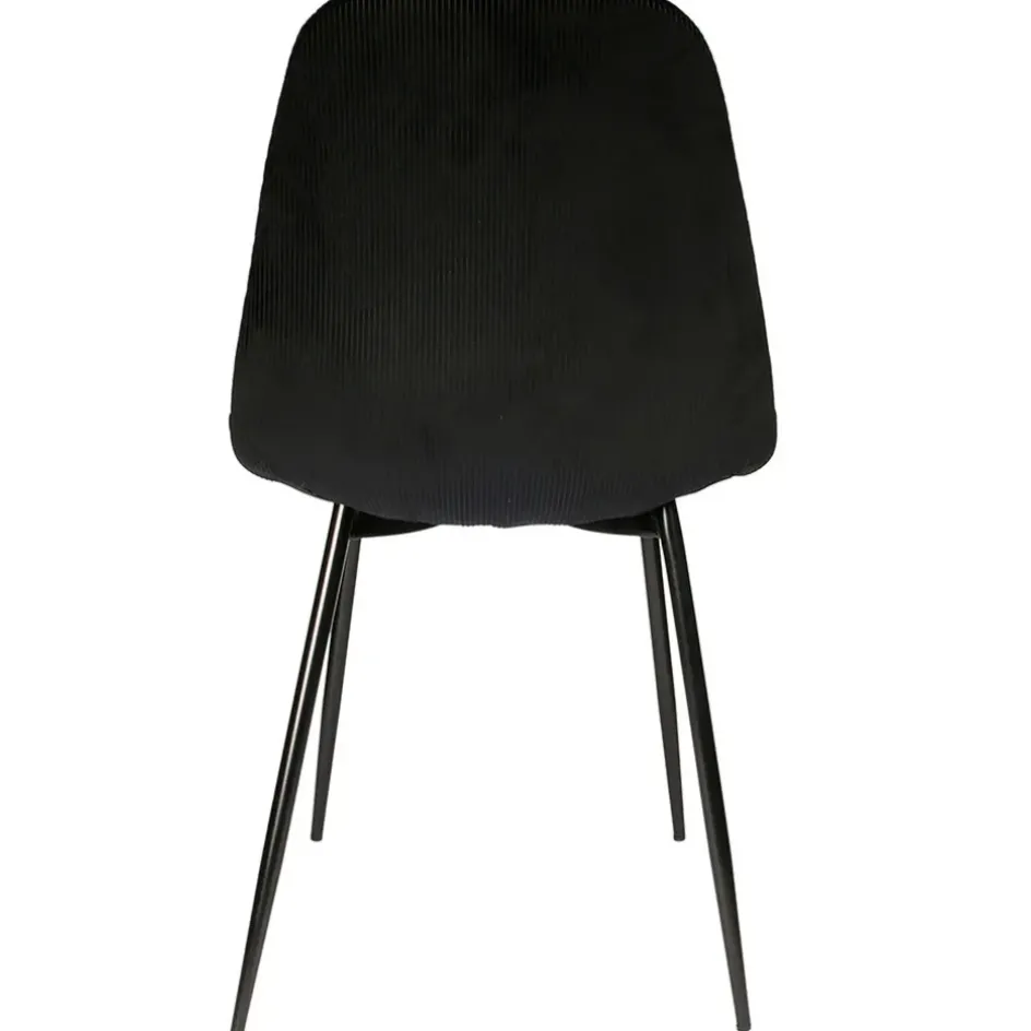 Fabrique de Styles Chaises*Chaise salle à manger en velours cotelé - Julia