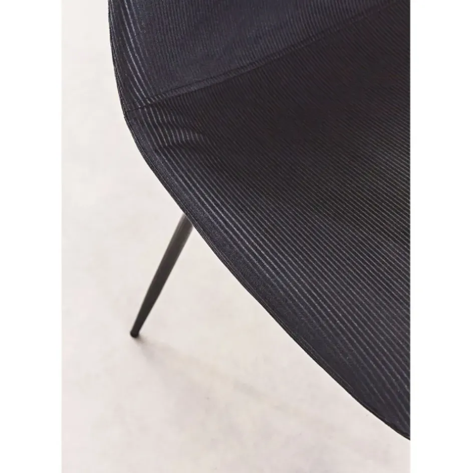 Fabrique de Styles Chaises*Chaise salle à manger en velours cotelé - Julia