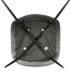 Fabrique de Styles Chaises*Chaise salle à manger en velours cotelé - Julia