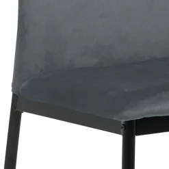 Fabrique de Styles Chaises*Chaise salle à manger en velours - Demia