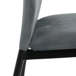 Fabrique de Styles Chaises*Chaise salle à manger en velours - Demia