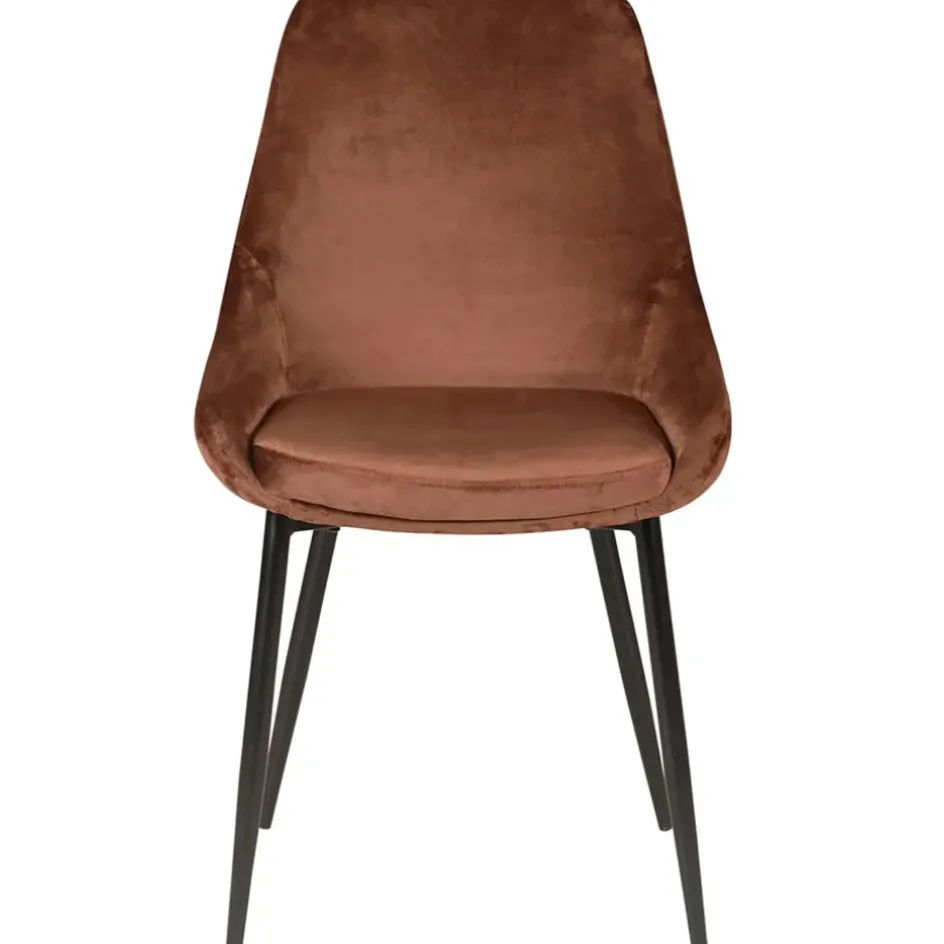 Fabrique de Styles Chaises*Chaise salle à manger en velours - Ben