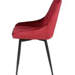 Fabrique de Styles Chaises*Chaise salle à manger en velours - Ben