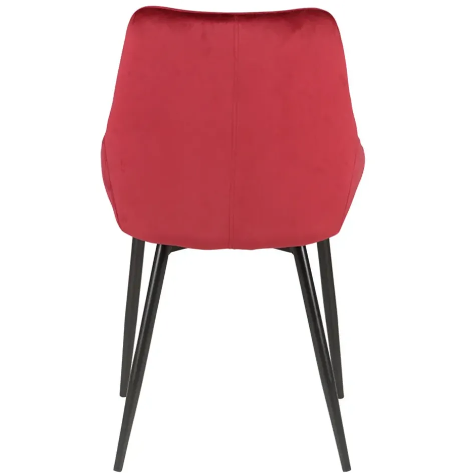 Fabrique de Styles Chaises*Chaise salle à manger en velours - Ben