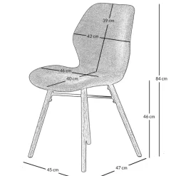 Fabrique de Styles Chaises*Chaise salle à manger - Keri
