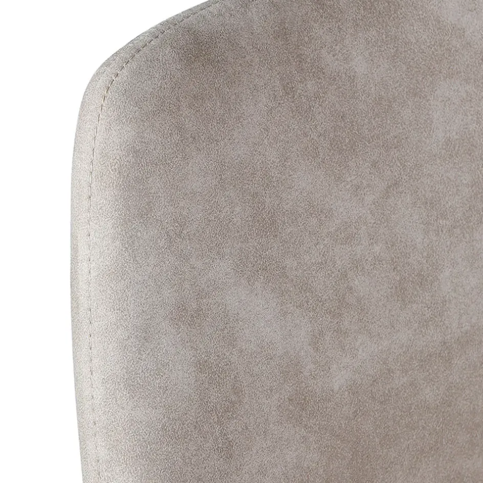 Fabrique de Styles Chaises*Chaise salle à manger tissu effet daim - Ben