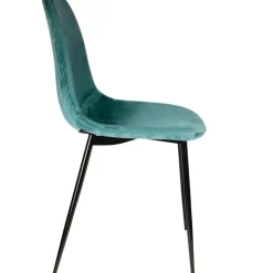 Fabrique de Styles Chaises*Chaise salle a manger en velours cotelé canard - Julia